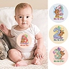 1~12 Months Number Themes Baby Milestone Stickers DIY-H127-B11-4