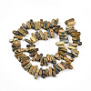 Natural Verdite Stone Beads Strands G-T140-66-2