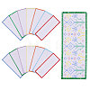 28Pcs 7 Colors Cotton Blank Bookmarks AJEW-GL0003-59-1
