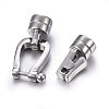 Tarnish Resistant 304 Stainless Steel Clasps STAS-E440-84P-4