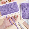 2Bags Polyester Lace Trim OCOR-ME0001-84F-3