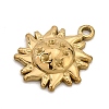 304 Stainless Steel Pendant Rhinestone Settings SA-CBA0563-33G-2