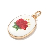 Printed Brass Pendants KK-CBA9B3D-02G-05-2