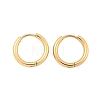 Ion Plating(IP) 304 Stainless Steel Huggie Hoop Earrings EJEW-F111A-14mm-G-2
