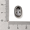 Retro 304 Stainless Steel Slide Charms/Slider Beads STAS-L274-023AS-3