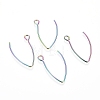 Ion Plating(IP) 304 Stainless Steel Earring Hooks STAS-L216-03A-M-1