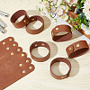 25MM Adjustable Leather Cord Bracelets LS-DIY-WH0002-28-5