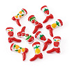 10Pcs 5 Styles Boot Baking Paint Glass Enamel Beads LAMP-TA0002-80B-3