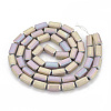 Electroplate Non-magnetic Synthetic Hematite Beads Strands X-G-N0322-13C-2