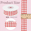 Polyester Plaid Ribbon OCOR-WH20002-28A-2