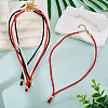 6Pcs 3 Colors 3MM Nylon Braided Cord Necklace Making AJEW-TA00058-5