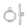 Brass Toggle Clasps KK-CBAFC6C-07D-P-2