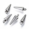 201 Stainless Steel Pendants X-STAS-S117-002A-01-1