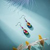 DIY Colorful Dangle Earring Making Kits DIY-SZ0003-46-3