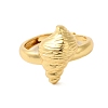 Brass Adjustable Rings for Women RJEW-A048-07G-2