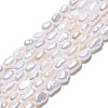 Natural Cultured Freshwater Pearl Beads Strands X-PEAR-N014-03F-2