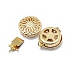 Non-Tarnish Yellow Gold Filled Box Clasps KK-L183-007G-2