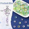15g Transparent Acrylic Bead Caps TACR-YW0003-07E-3