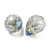Electroplated Glass Beads LS-EGLA-K062-01A-HP02-2