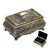 European Retro Engraved Brass Jewelry Boxes CON-PH0003-80-1