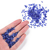 Transparent Colours Luster Glass Bugle Beads SEED-N005-001-A02-5