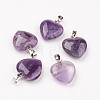 Natural Amethyst Pendants LS-G-G956-B03-FF-1