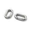 304 Stainless Steel Spring Gate Clasp Findings STAS-B082-05B-P-2