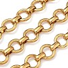 304 Stainless Steel Flat Round Link Chains CHS-Z008-02G-1