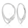 2Pcs 925 Sterling Silver Leverback Earring Findings STER-BC0003-08P-1