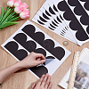 4 Sheets PVC Wave Wall Stickers Decal DIY-WH0671-466A-3