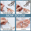 150Pcs Brass Aglets for Shoelaces KK-CY0001-14P-6