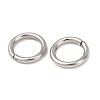 Tarnish Resistant 304 Stainless Steel Open Jump Rings STAS-Q186-02-8x1.2mm-1