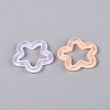Transparent Luminous Acrylic Pendants TACR-T007-12-2