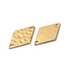 Brass Connector Charms KK-WH0062-25C-1