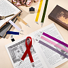 10Pcs Velvet Bookmark AJEW-FG00019-4