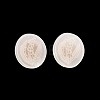 1-Hole Resin Alloy Shank Buttons FIND-B065-03G-07-1