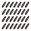 Unicraftale 50Pcs 2-Hole Wood Buttons BUTT-UN0001-28A-01-1