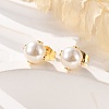 304 Stainless Steel Stud Earrings EJEW-I229-01G-C-5