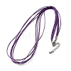 1MM Waxed Cord 5-Strand Necklace Making MAK-C005-01K-1