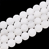 Natural White Jade Beads Strands G-T106-321-1