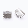 Iron Ribbon Crimp Ends E004Y-01-NF-1