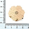 Brass Bead Caps KK-C167-03H-G-3