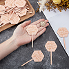 30Pcs Wooden Plant Labels DIY-GF0014-19B-3