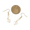 Heart ABS Plastic Imitation Pearl Dangle Earrings EJEW-JE06772-4
