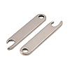 201 Stainless Steel Big Pendants SA-CBAE507-01E-P-3