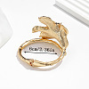 Alloy Enamel Hinged Cuff Bangles for Women WG0169B-01-5