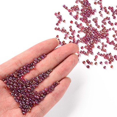 Round Glass Seed Beads X1-SEED-A007-3mm-165B-1