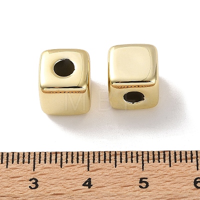 Plating Opaque Acrylic European Beads AC-CBAA26B-04A-1