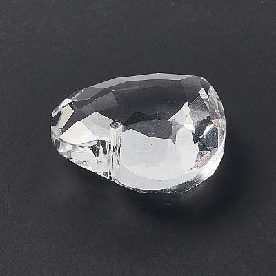 Transparent Glass Pendants LS-GLAA-F118-02-1
