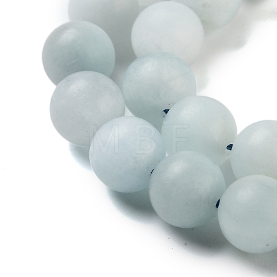 Natural Aquamarine Beads Strands G-G785-06B-01-1